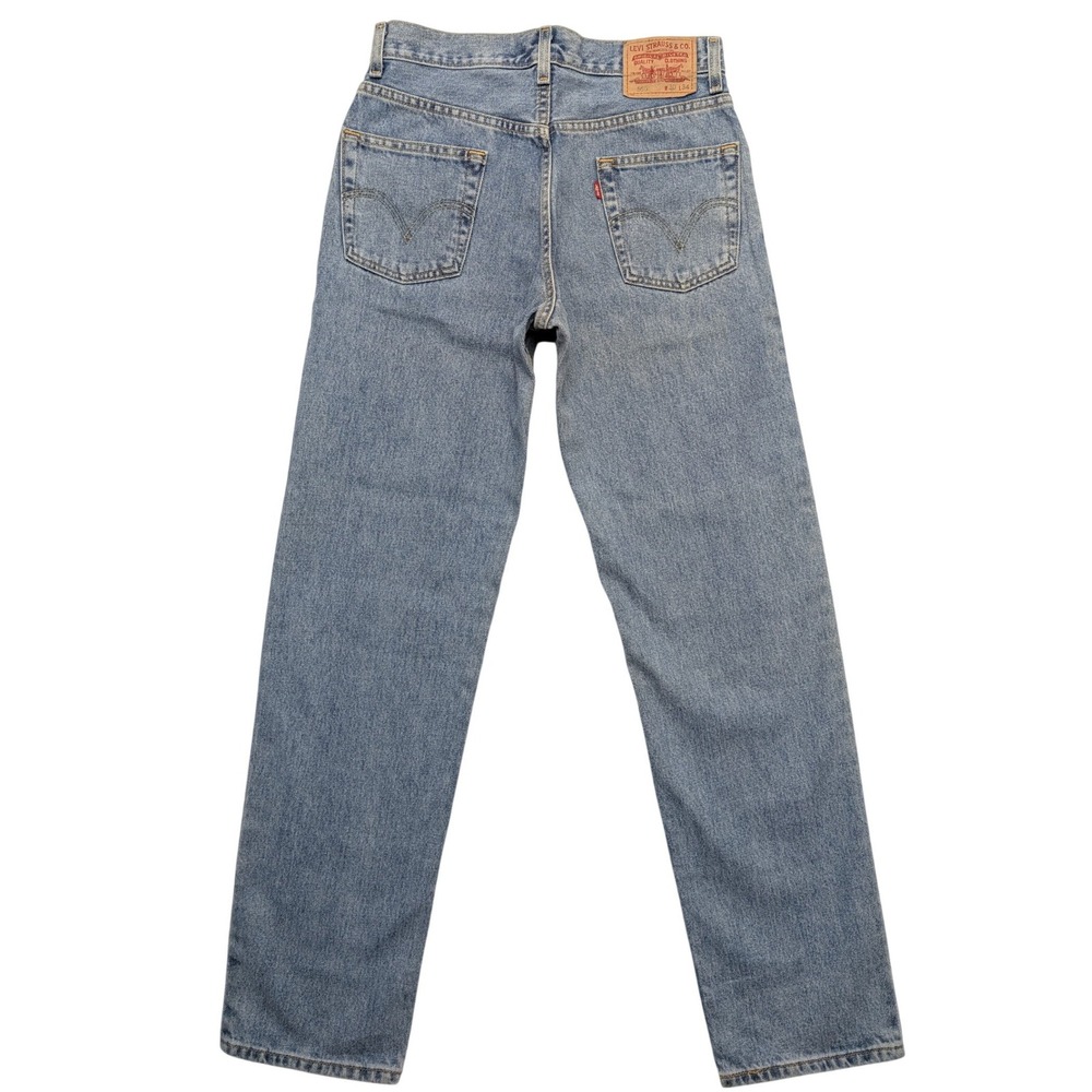Levis 550 Relaxed Fit Jeans Mens  30x34 Y2K Blue Medium Wash Denim 00550-4834 - Picture 3 of 14